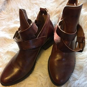Leather Booties